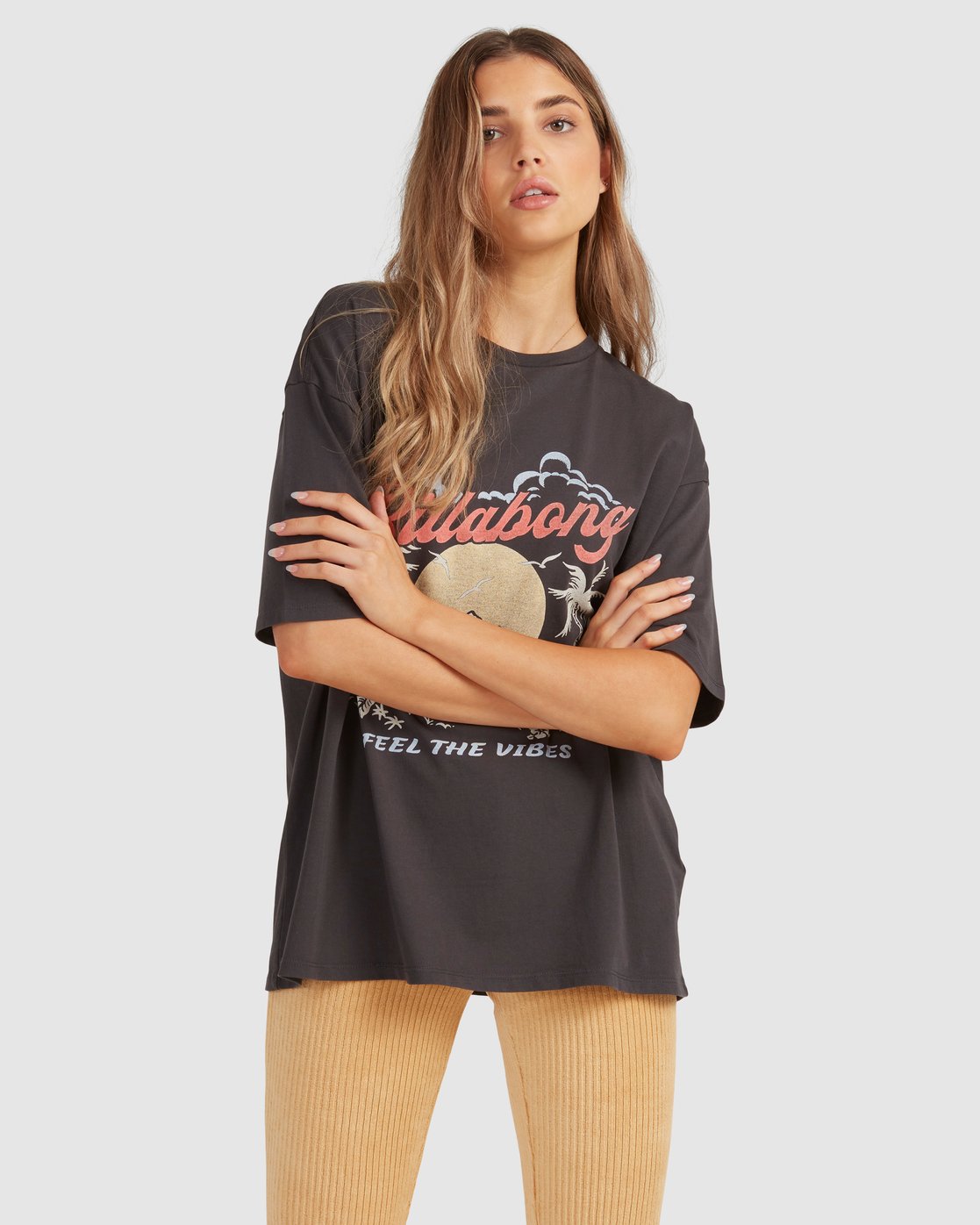 Billabong Just A Day Eco T-Shirt OFF BLACK