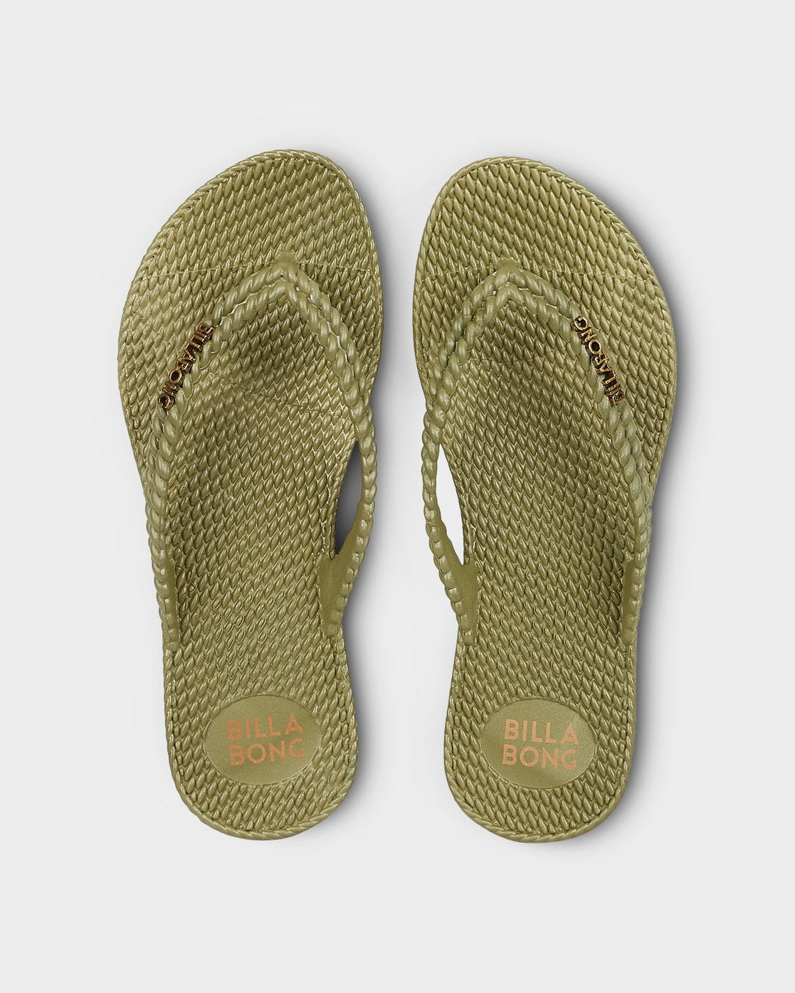 Billabong Kick Back Solid Thongs Cedar