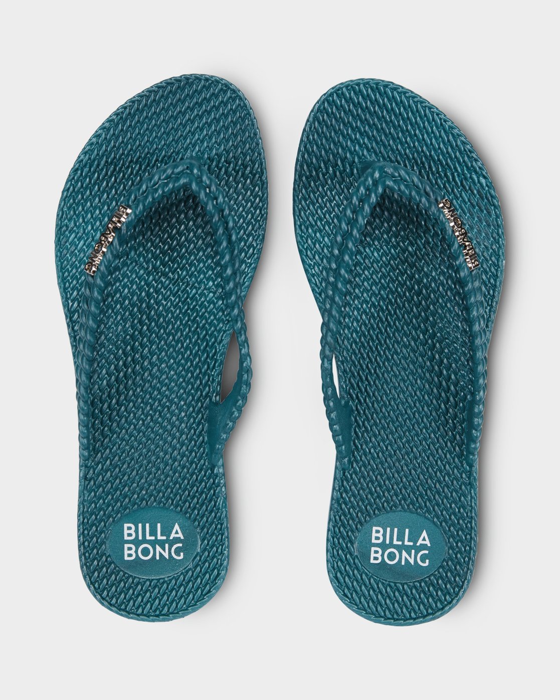 Billabong Kick Back Solid Thongs Teal