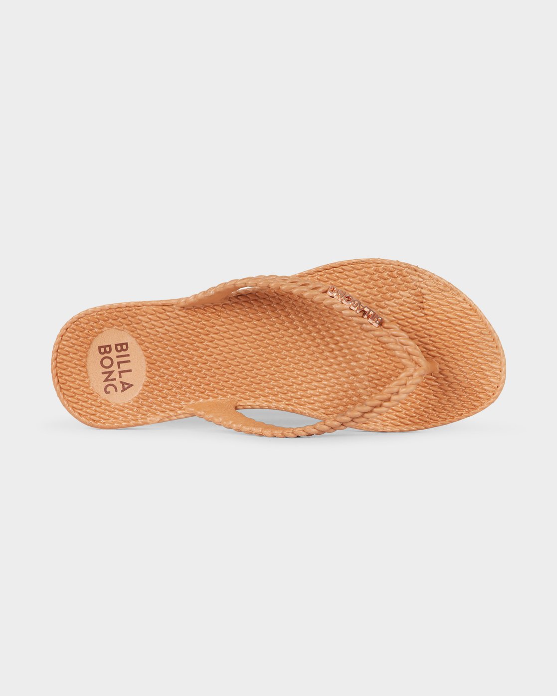 Billabong Kick Back Solid Thongs Terracotta