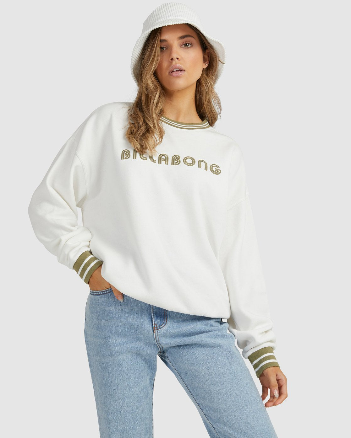 Billabong Lost Paradise Crew SALT CRYSTAL