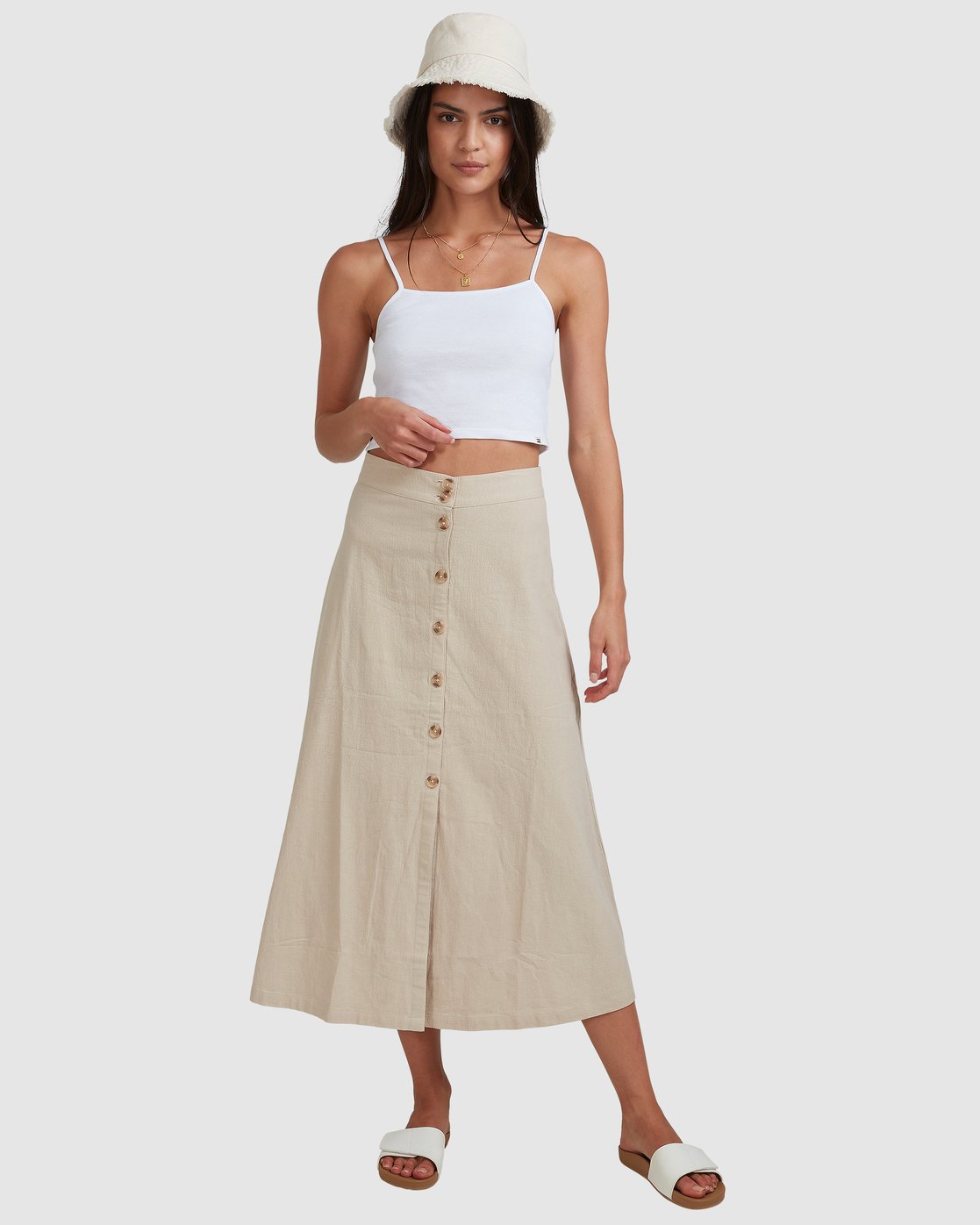 Billabong Markets Skirt Beige
