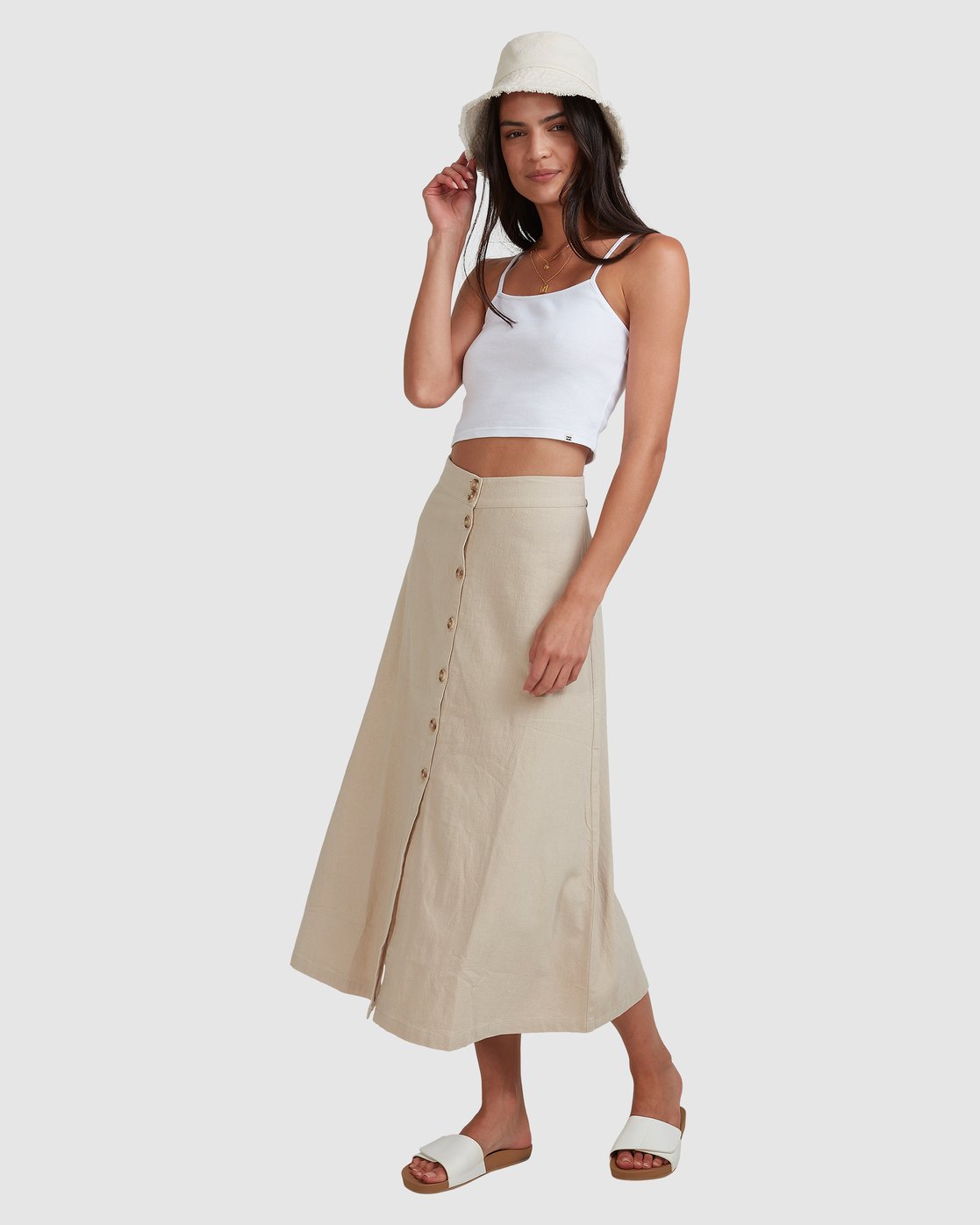 Billabong Markets Skirt Beige