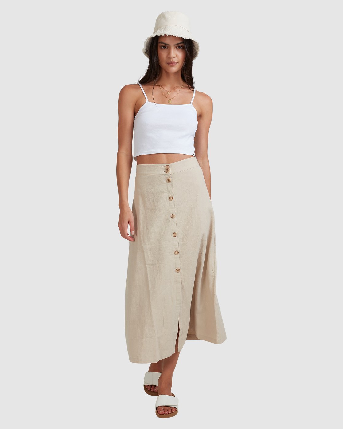 Billabong Markets Skirt Beige