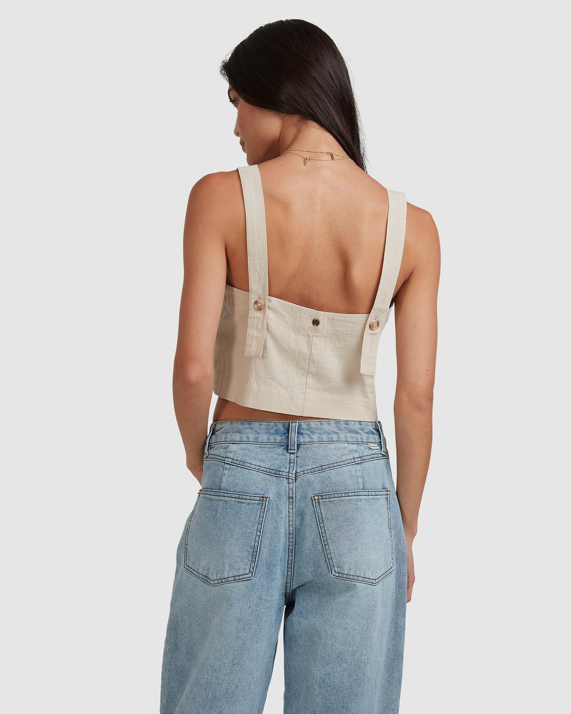 Billabong Markets Top Beige