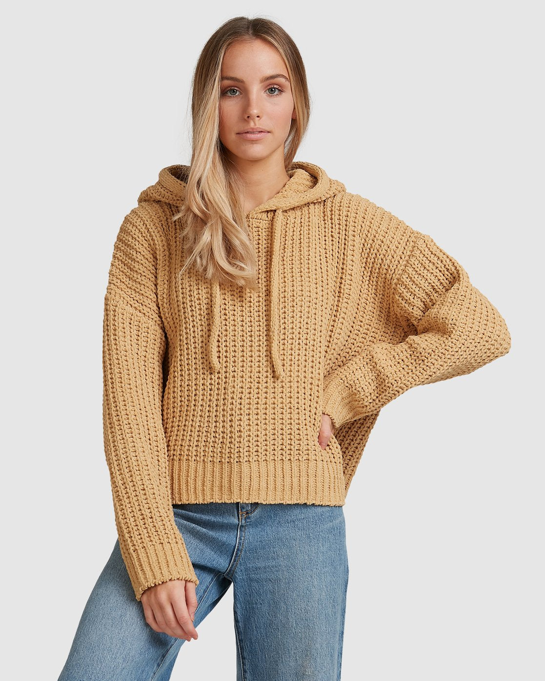 Billabong Nelly Hooded Sweater Curry