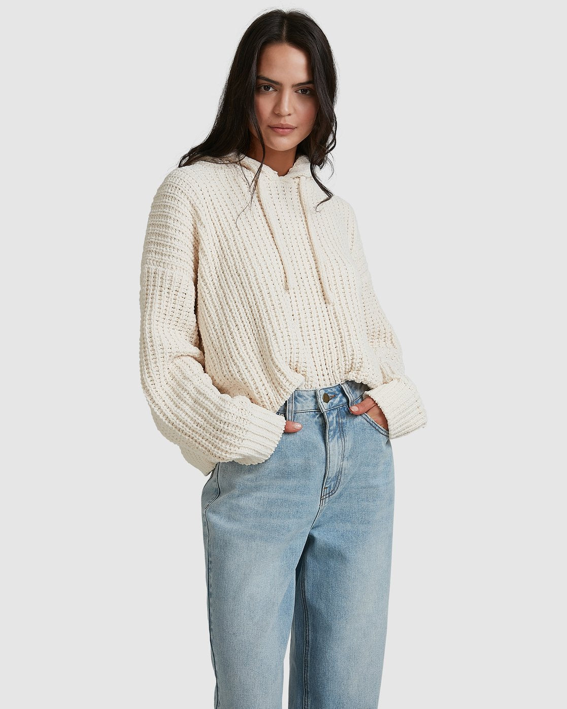 Billabong Nelly Hooded Sweater Sand