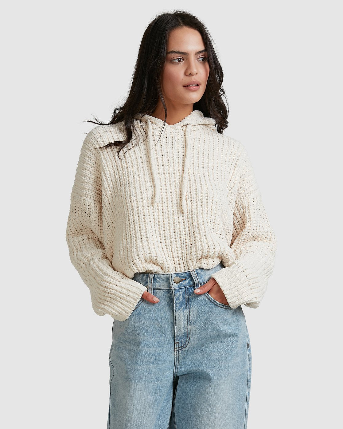 Billabong Nelly Hooded Sweater Sand