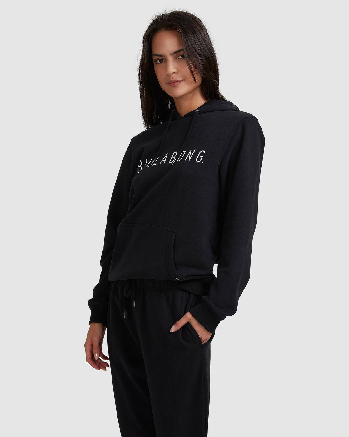 Billabong Rebellion Pop Hoodie Off black