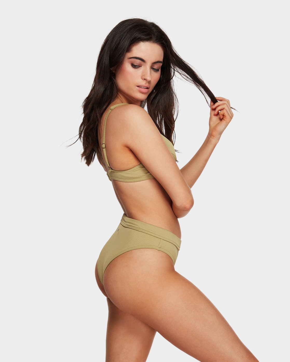 Billabong Sand Dunes Maui Rider Bikini Bottoms Cedar