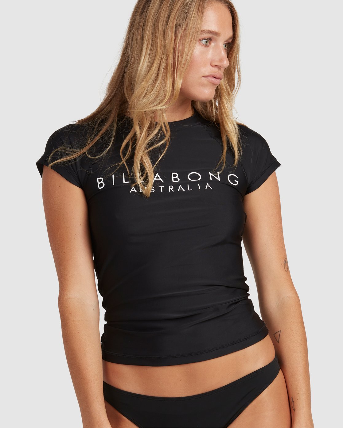Billabong Serenity Short Sleeve Rash Vest Black