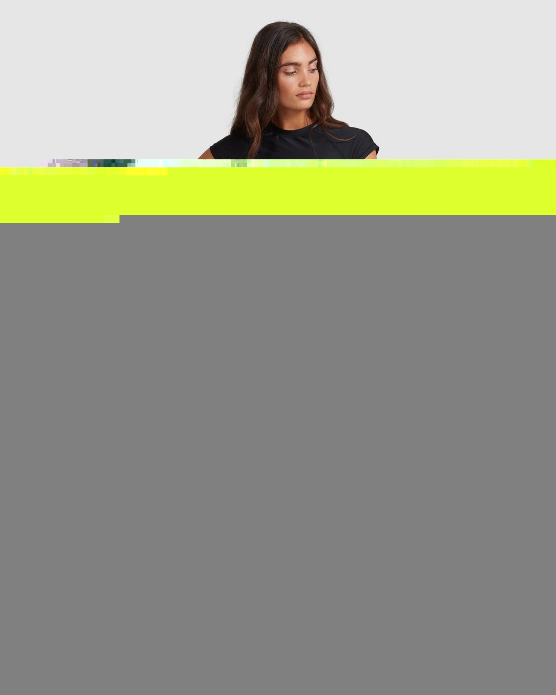 Billabong Serenity Short Sleeve Rash Vest Black pop