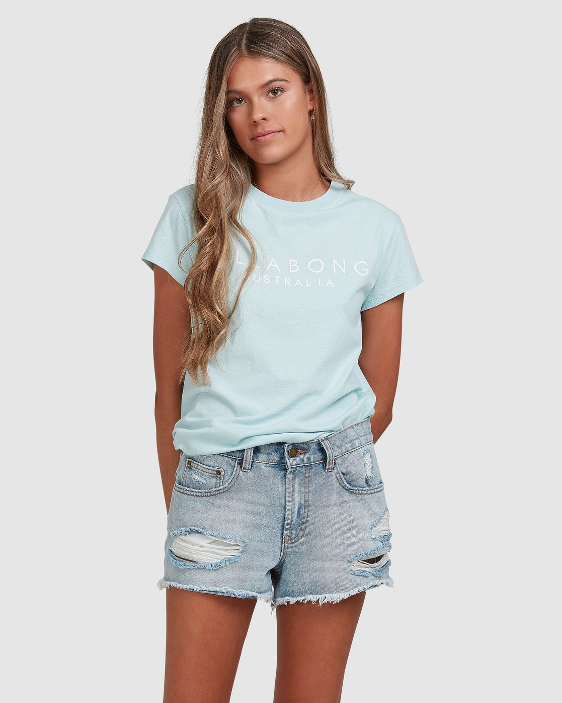 Billabong Serenity Tee Powder blue