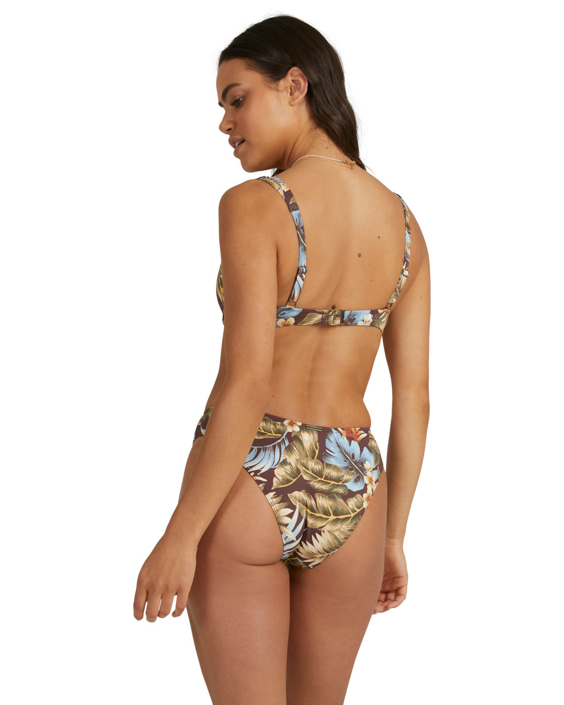 Billabong Slow Daze Chloe Bra Bikini Top BROWN