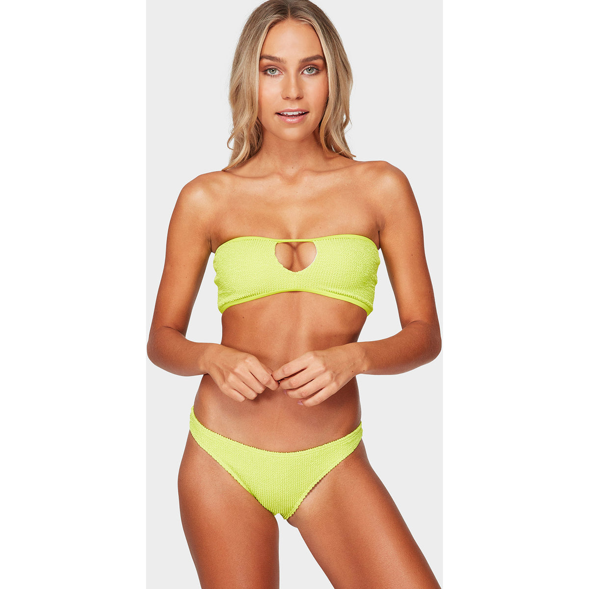 Summer High Bandeau Bikini Top