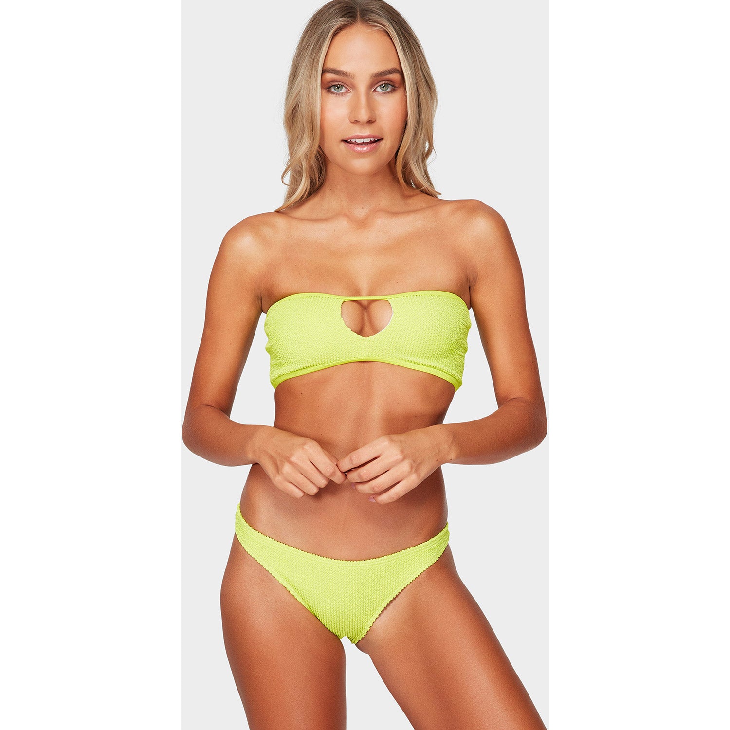 Summer High Bandeau Bikini Top