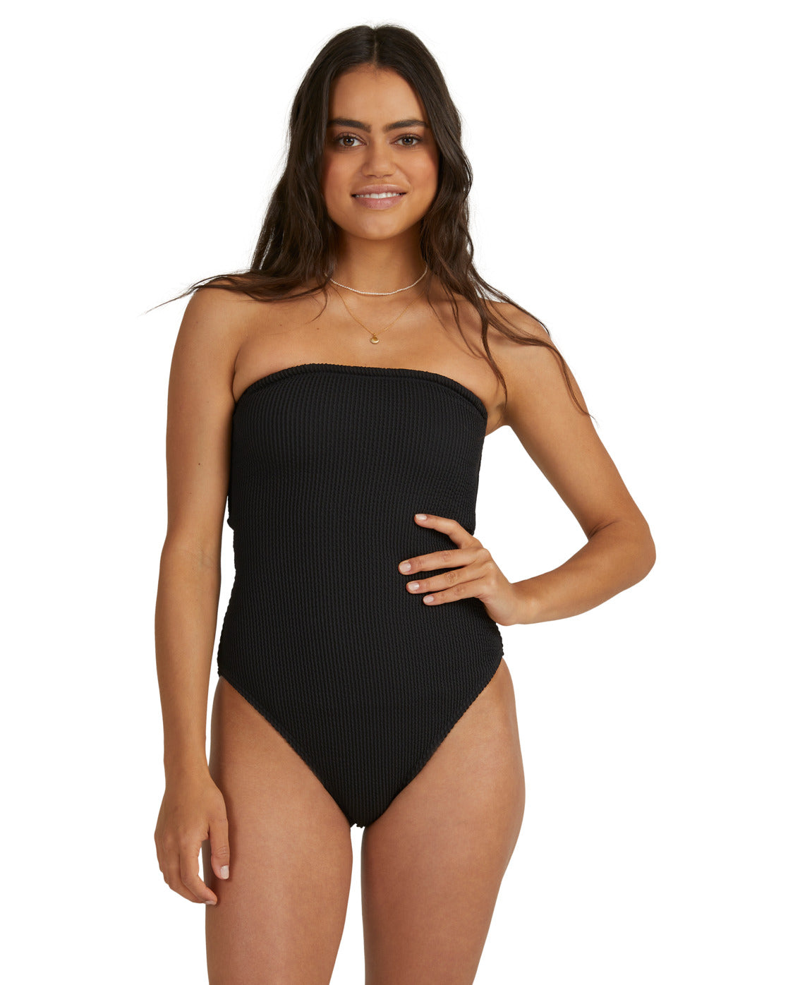 Billabong Summer High Bandeau One Piece BLACK SANDS