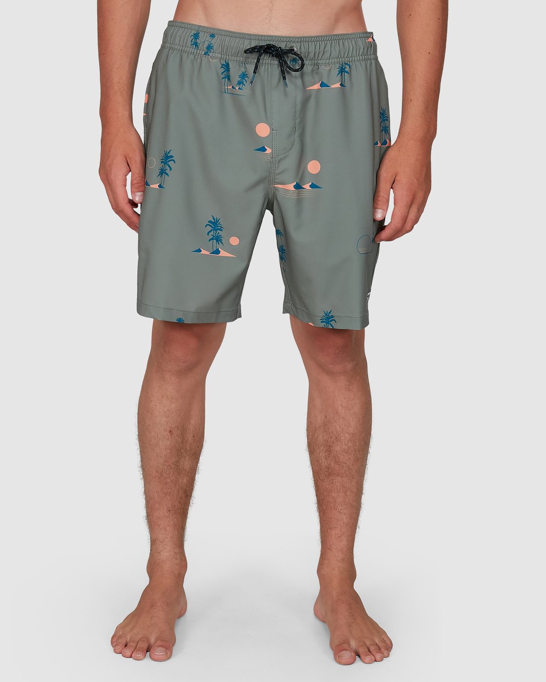 Billabong Sundays Layback Boardshorts Military