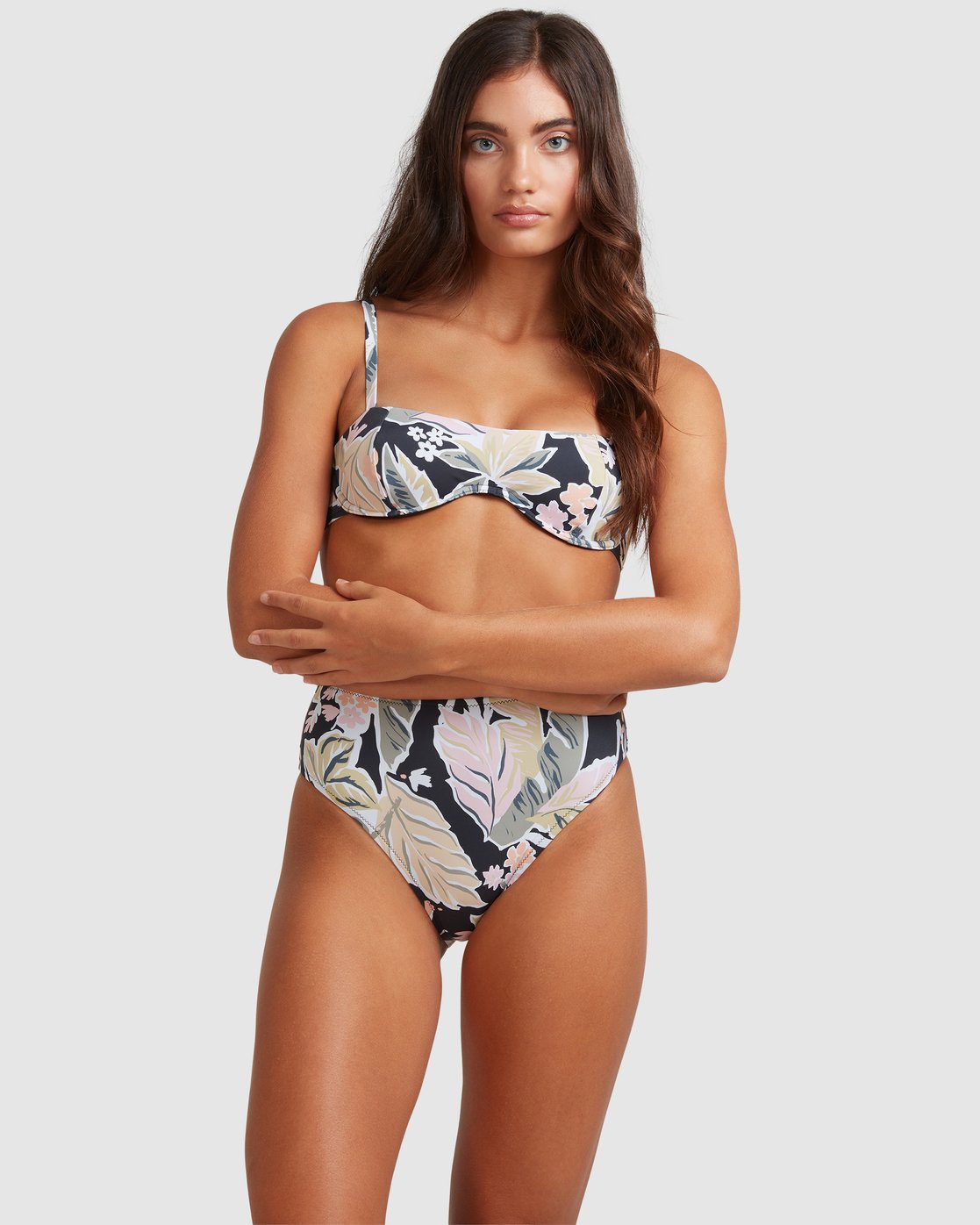 Billabong Sunset Olivia Underwire Bikini Top OFF BLACK