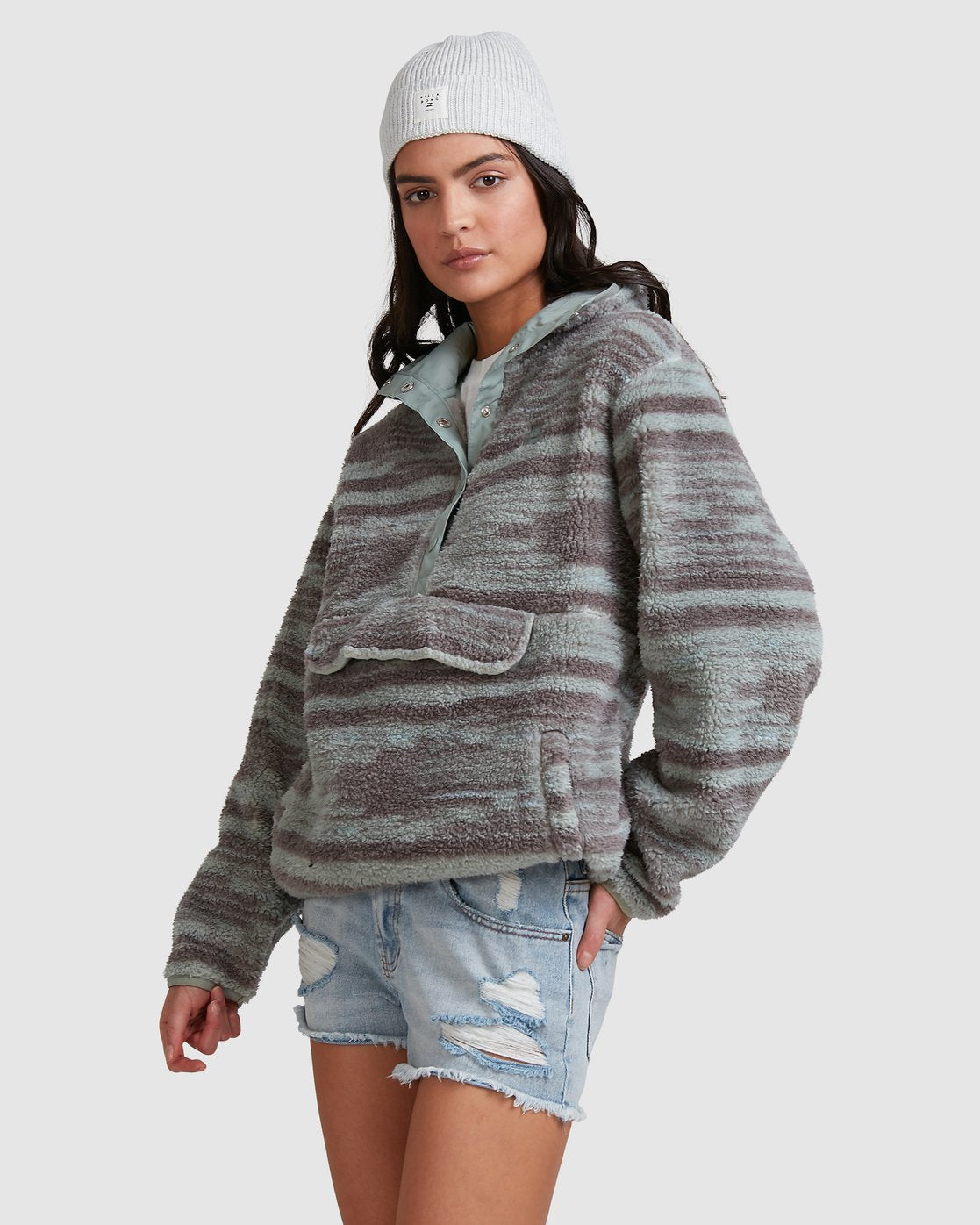 Billabong Switchback Pullover Eucalyptus