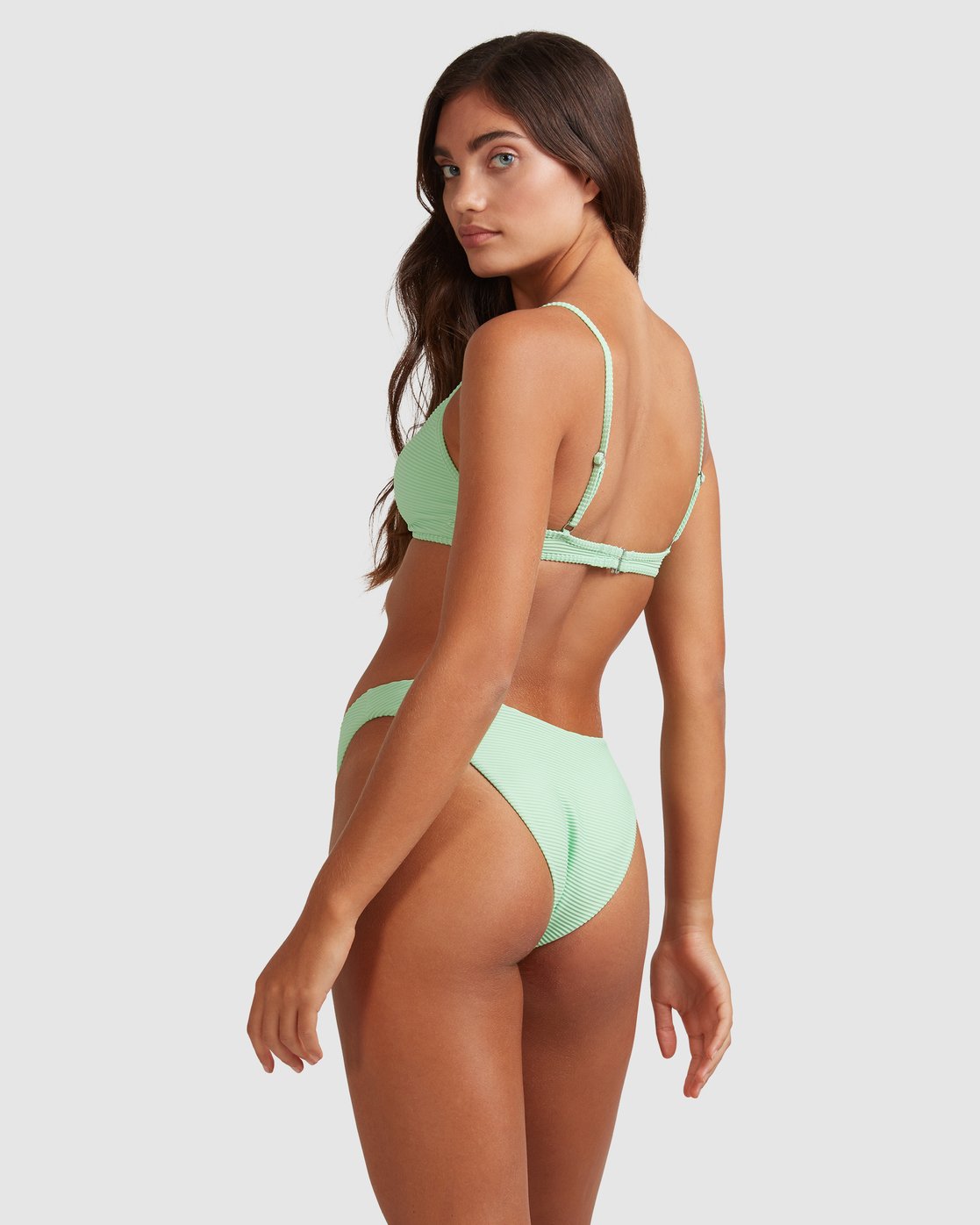 Billabong Tanlines Charlie Trilette Bikini Top Apple