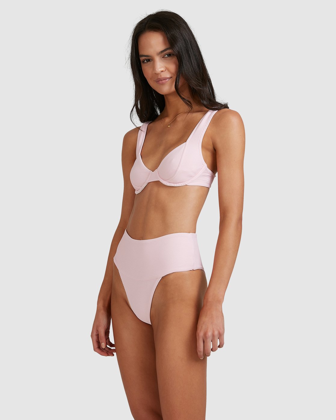 Billabong Tanlines Chloe Bra Bikini Top Powder pink
