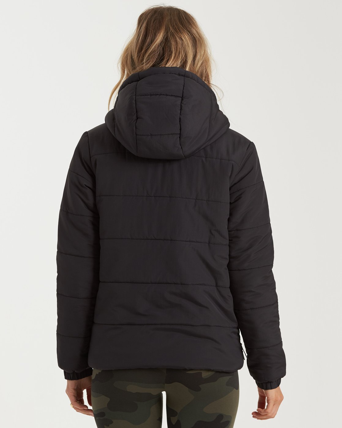 Billabong Transport Puffer Jacket Black
