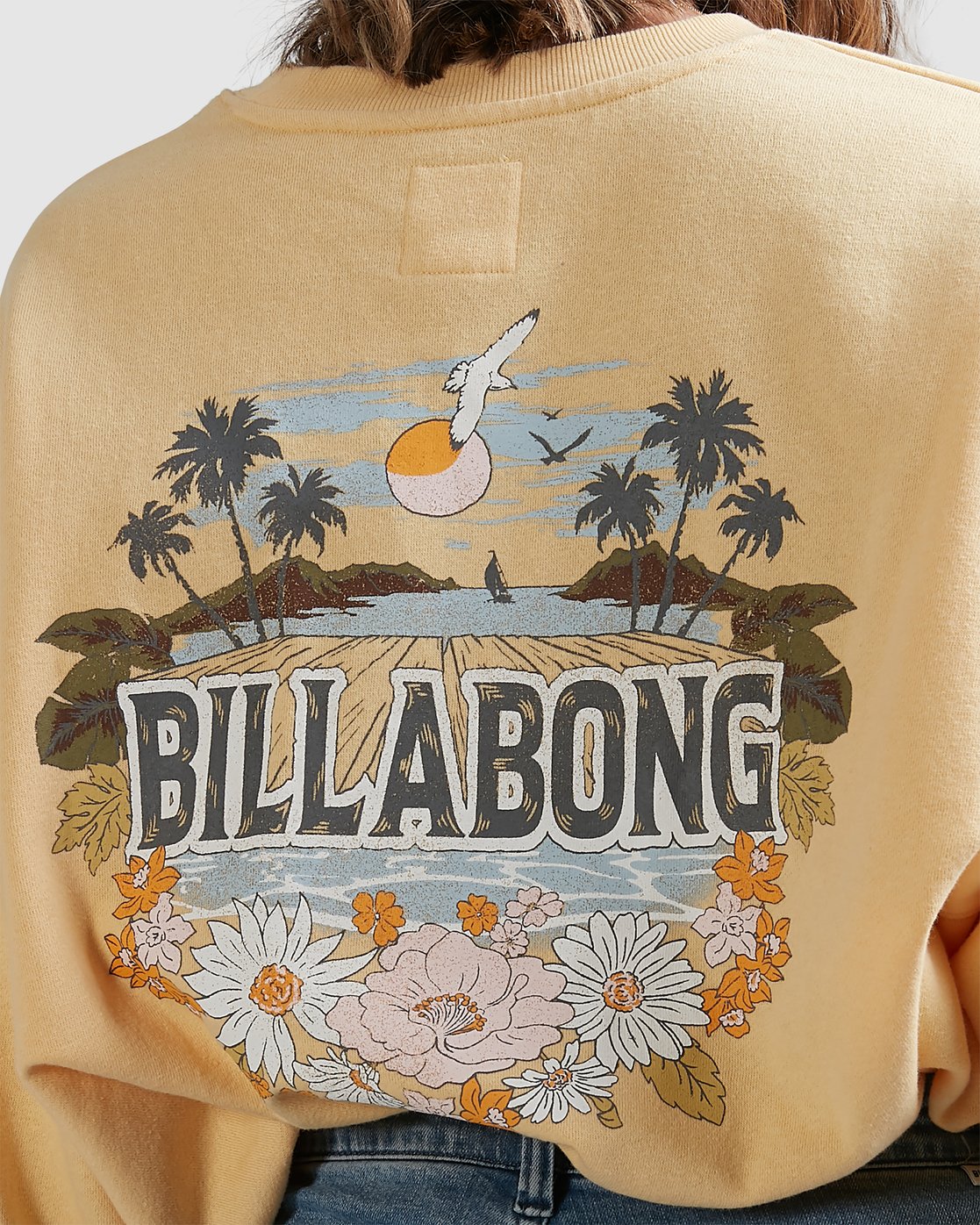 Billabong Tropic Haze Crew Banana