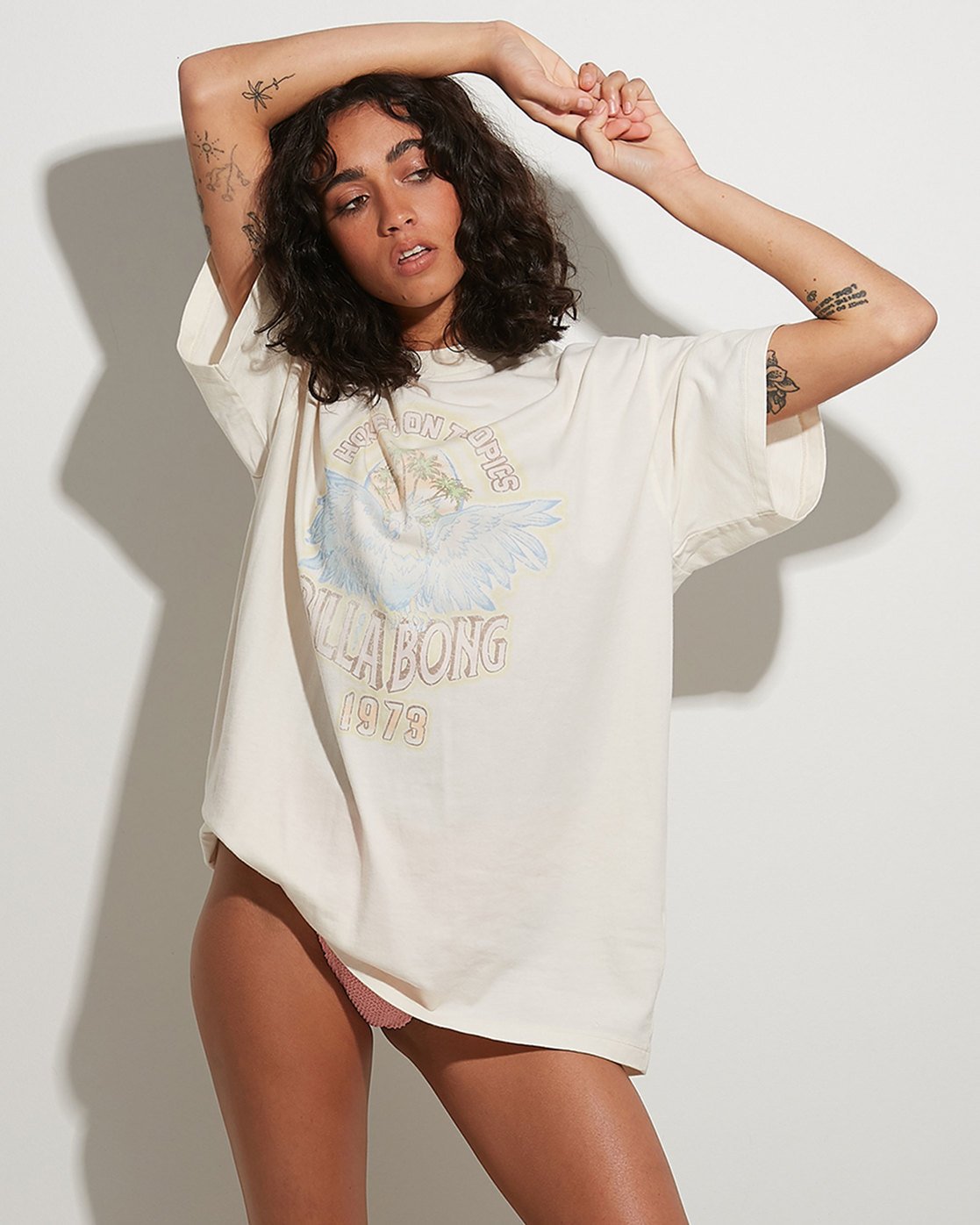 Billabong Tropics Short Sleeve Tee Salt crystal