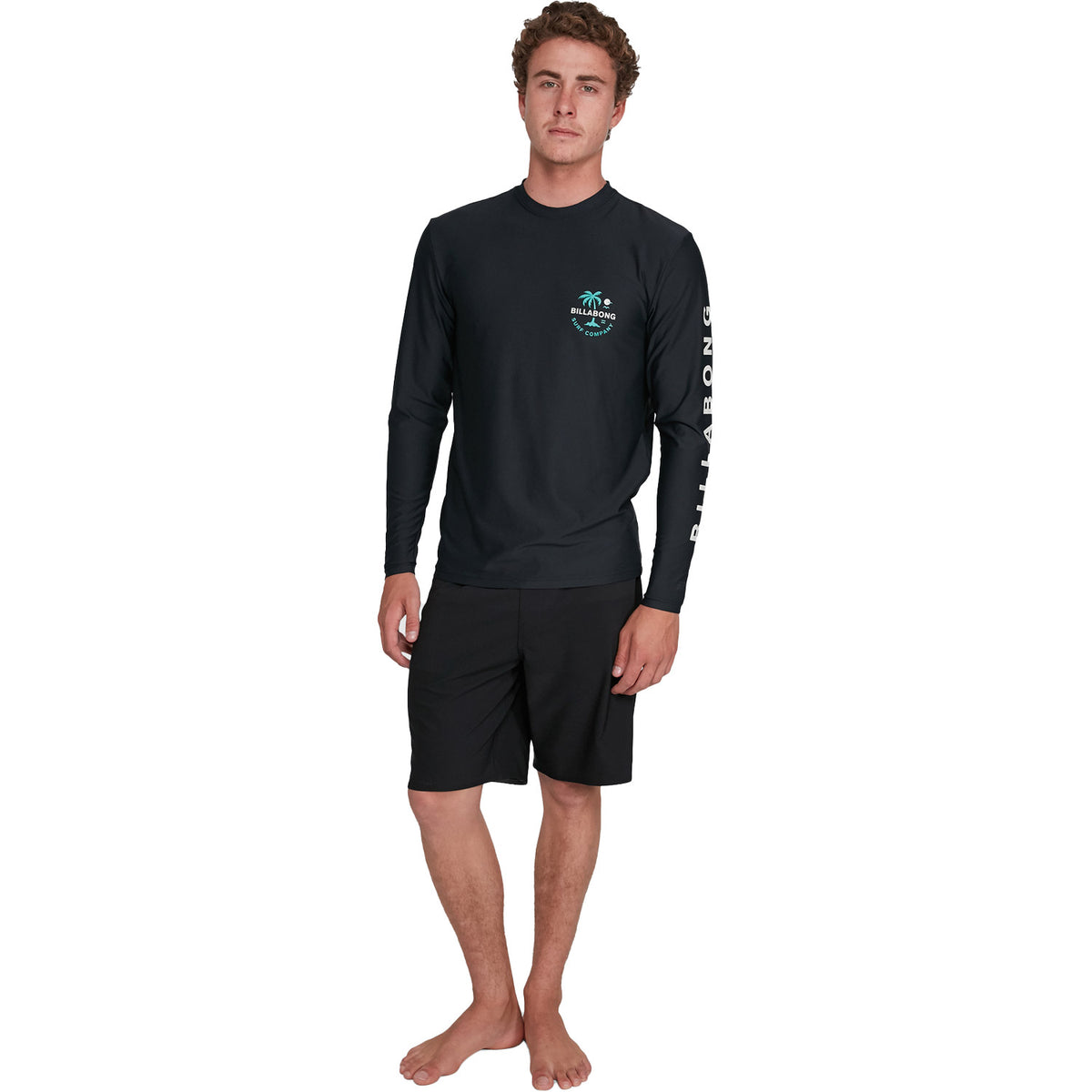 Billabong Vacation Rash Vest Black