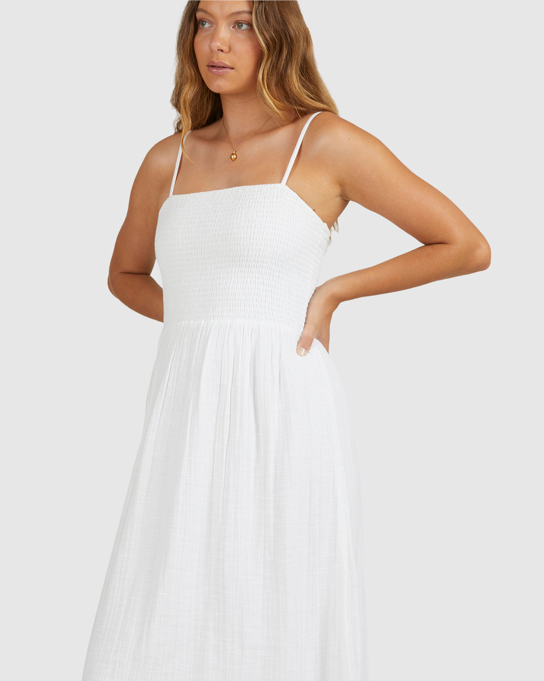 Billabong Vacay Dress WHITE