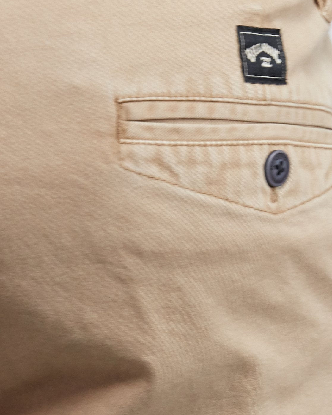 Billabong Wave Wash Twill Shorts Khaki