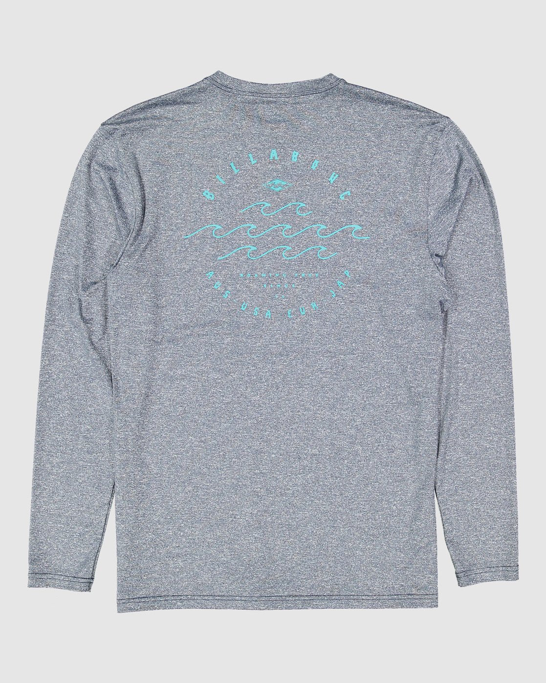 Billabong Wavey Davey Loose Fit Long Sleeve Rash Vest Navy heather