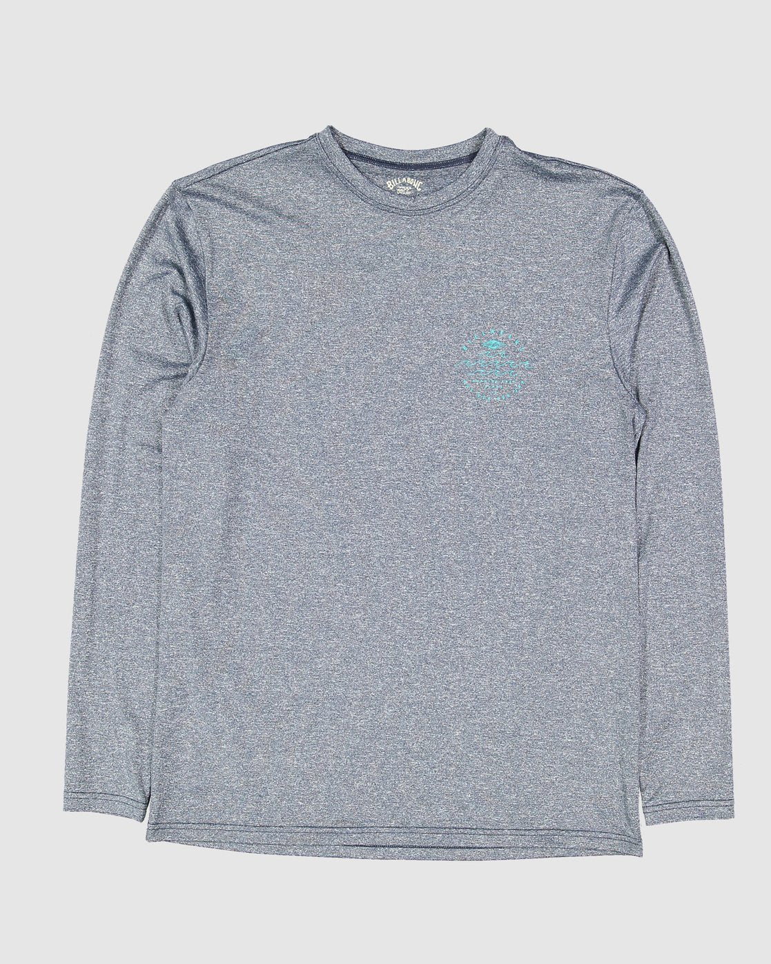 Billabong Wavey Davey Loose Fit Long Sleeve Rash Vest Navy heather