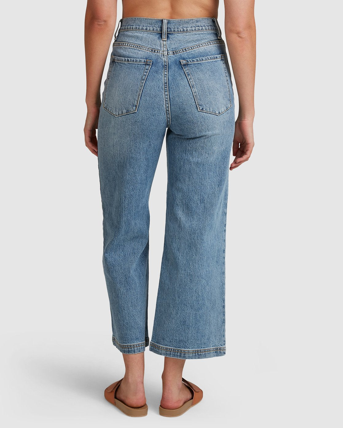 Billabong Winnie Wide Leg Jeans Blue