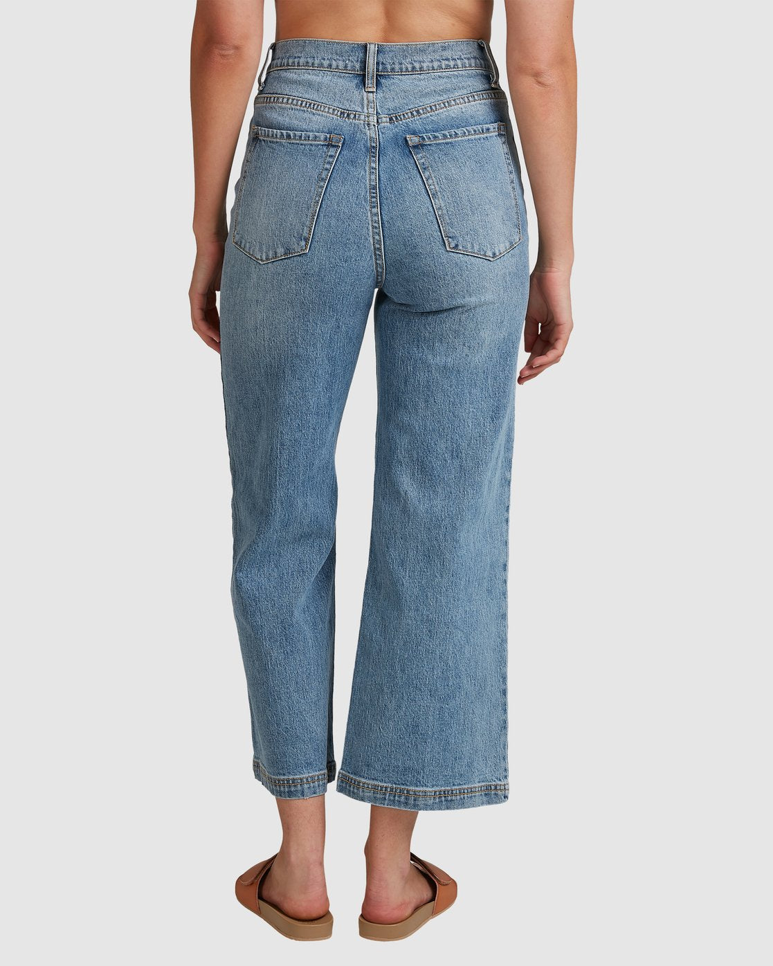 Billabong Winnie Wide Leg Jeans Blue