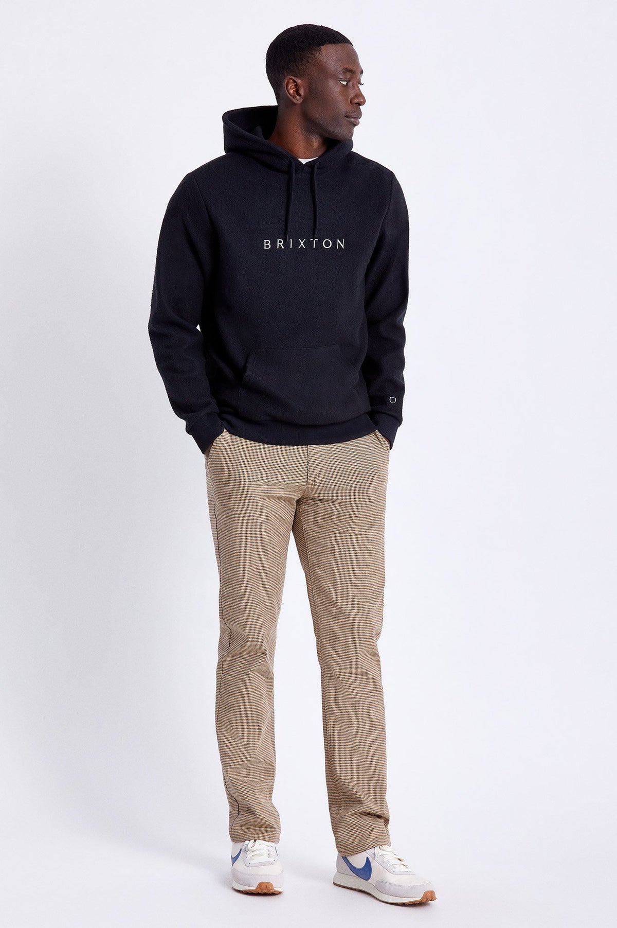 Brixton Alpha Line Hood Black