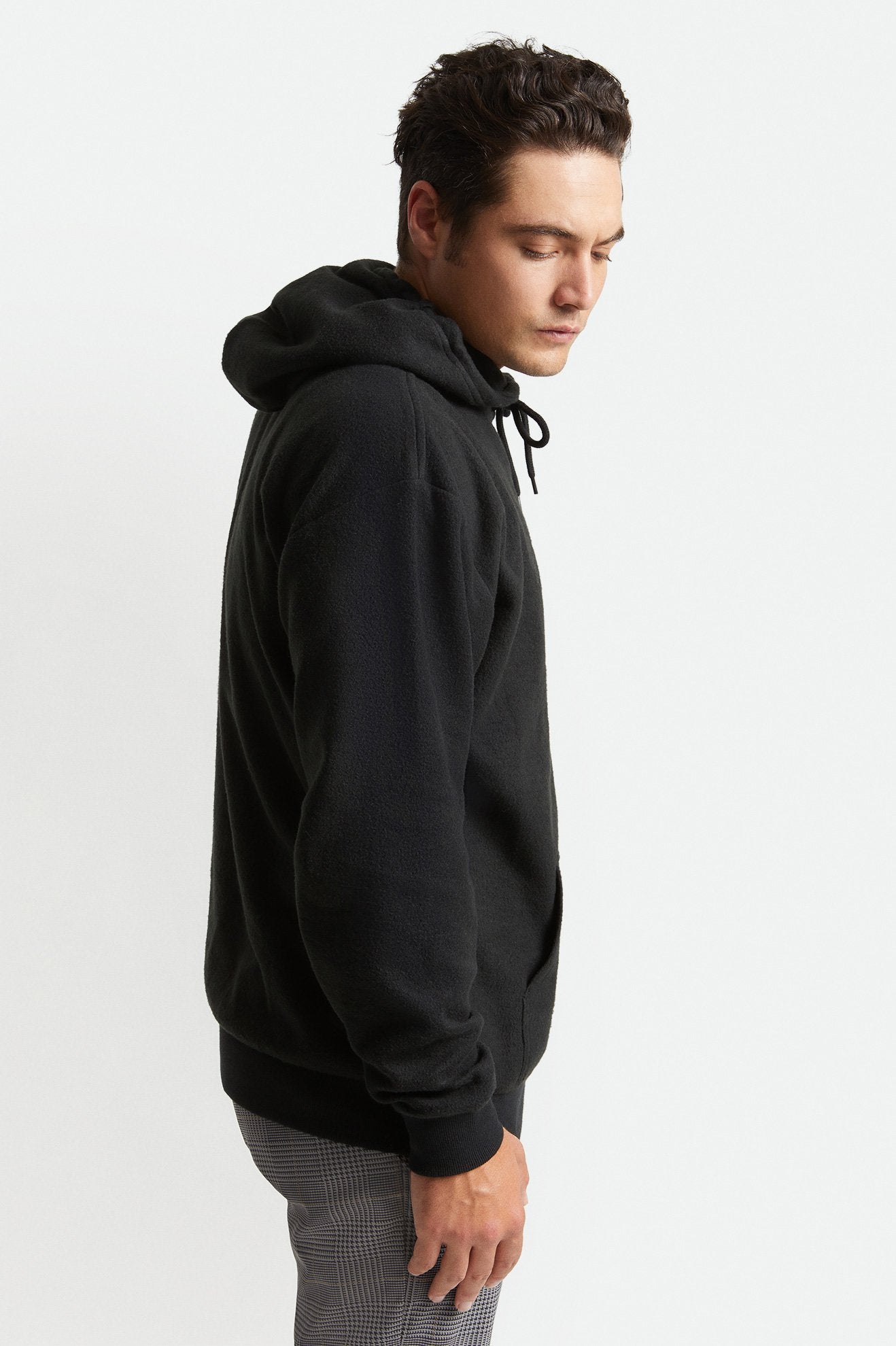 Brixton Way Hood Black