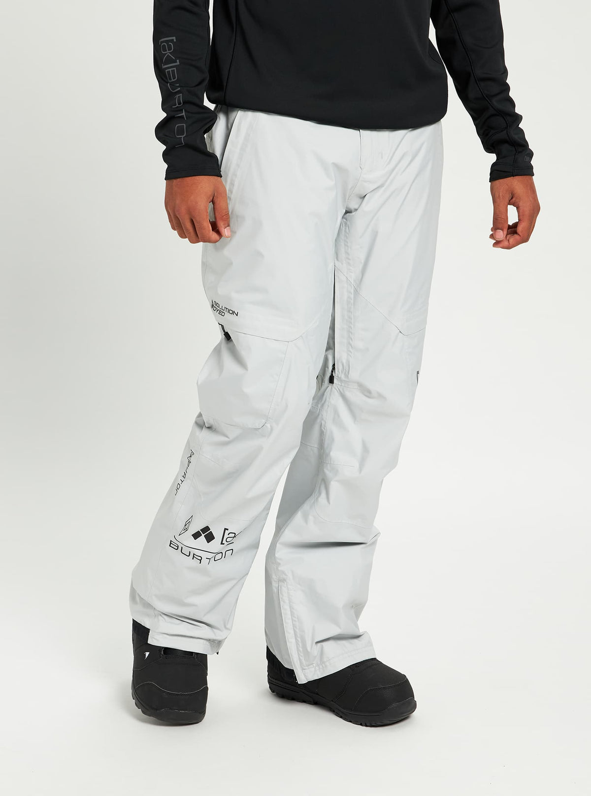 Burton [ak] GORE-TEX Swash Pant 2022 Solution dyed light gray