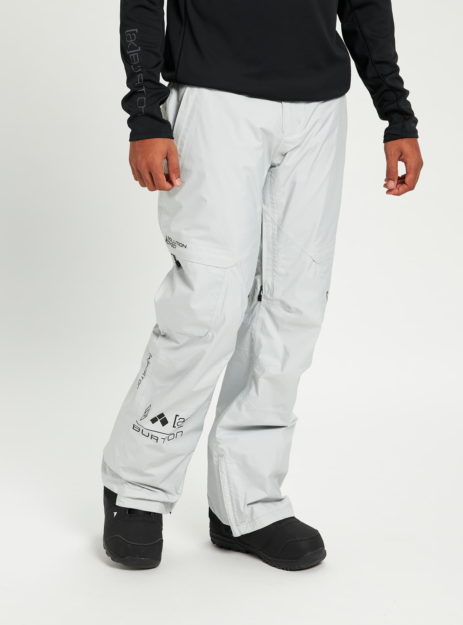 Burton [ak] GORE-TEX Swash Pant 2022 Solution dyed light gray