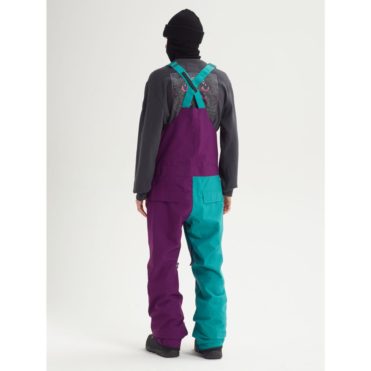 Burton Analog Ice Out Bib Snowboard Pant 2020  Safari / Green-Blue Slate / Charisma