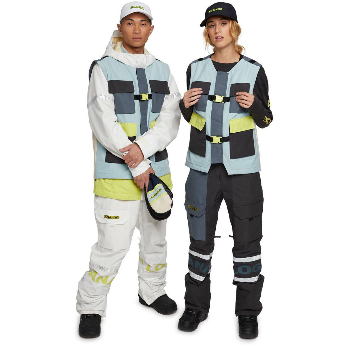 Burton Analog Utility Vest 2021 Ether Blue Multi