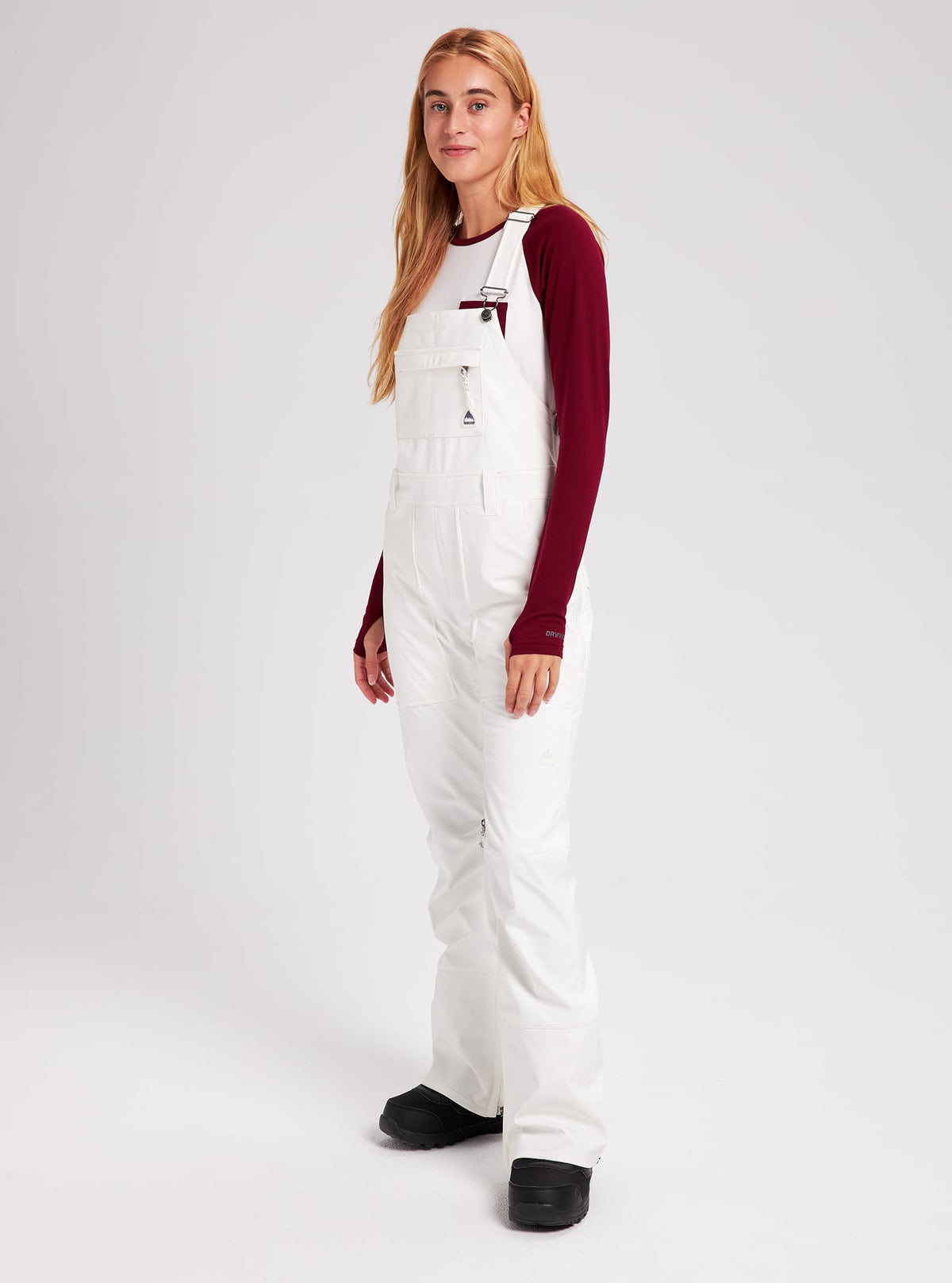 Burton Avalon Bib - Softshell 2022 Stout white