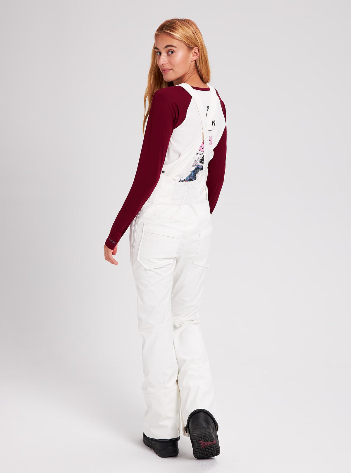 Burton Avalon Bib - Softshell 2022 Stout white