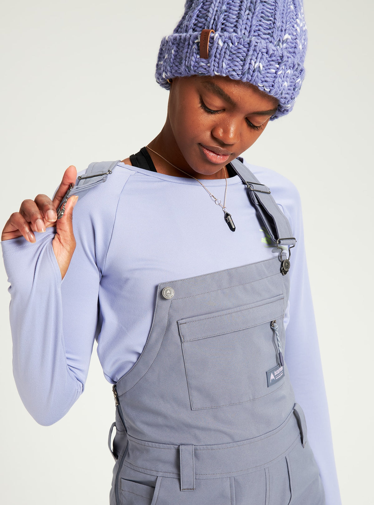 Burton Avalon Bib Pant 2022 Folkstone gray