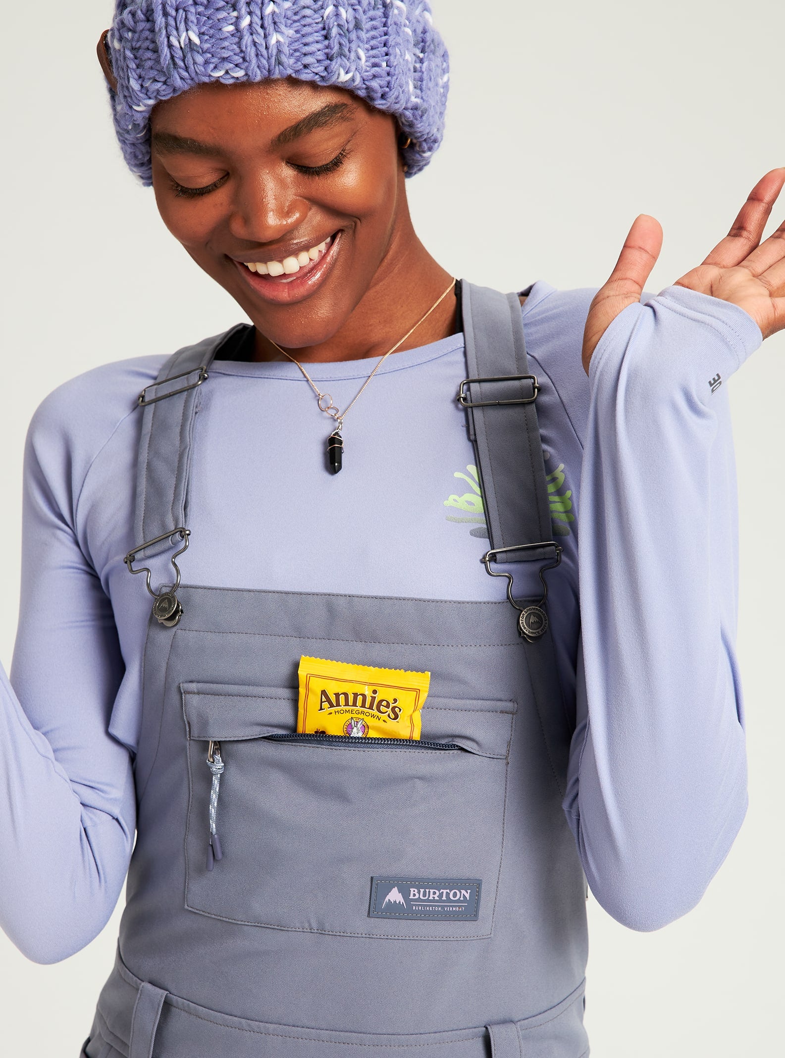 Burton Avalon Bib Pant 2022 Folkstone gray