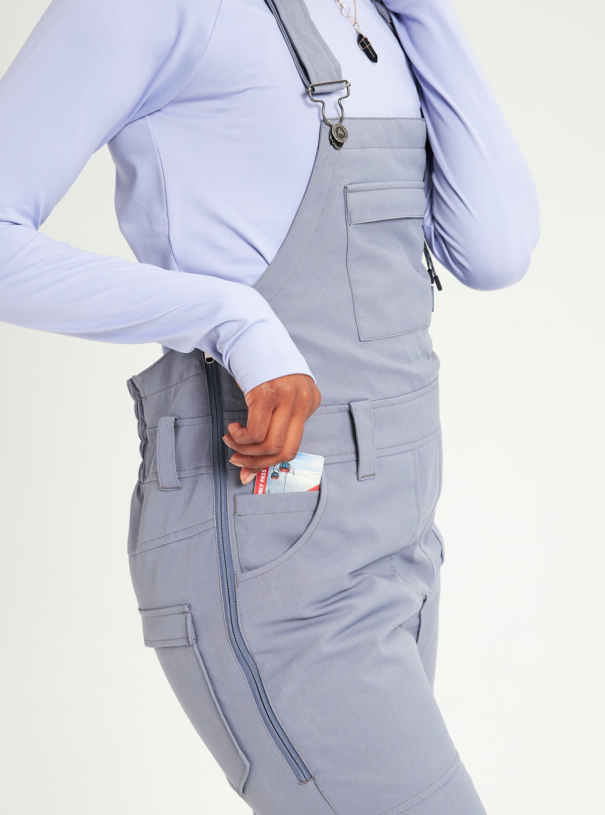 Burton Avalon Bib Pant 2022 Folkstone gray