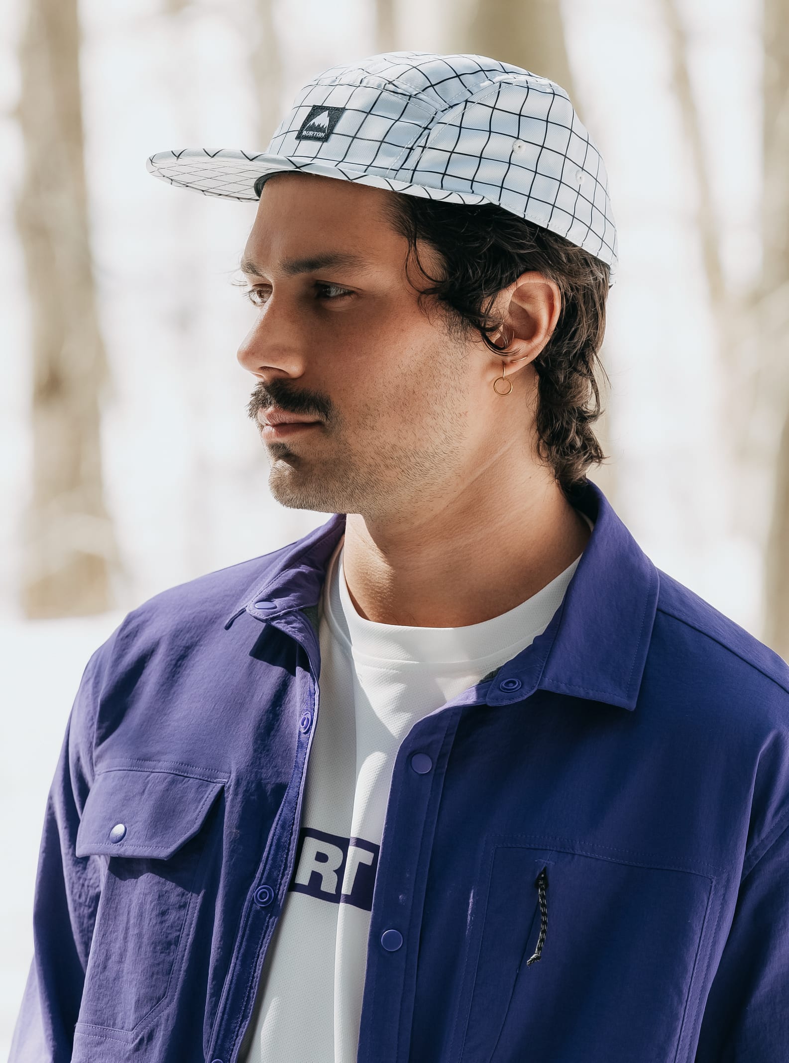 Burton Cordova Hat 2022 Stout white performer plaid