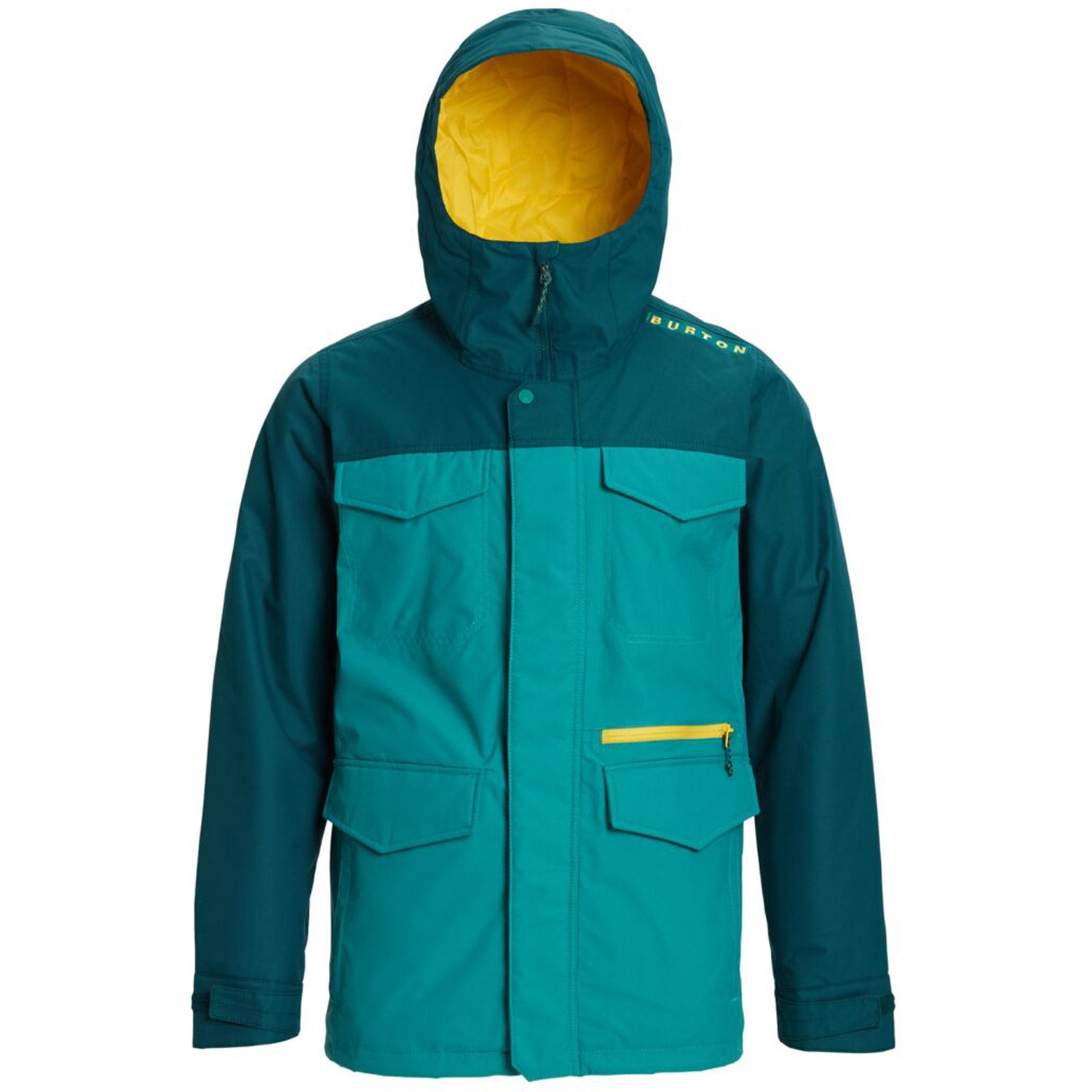 Burton Covert Snowboard Jacket 2020 Green Blue Slate/Deep teal 1