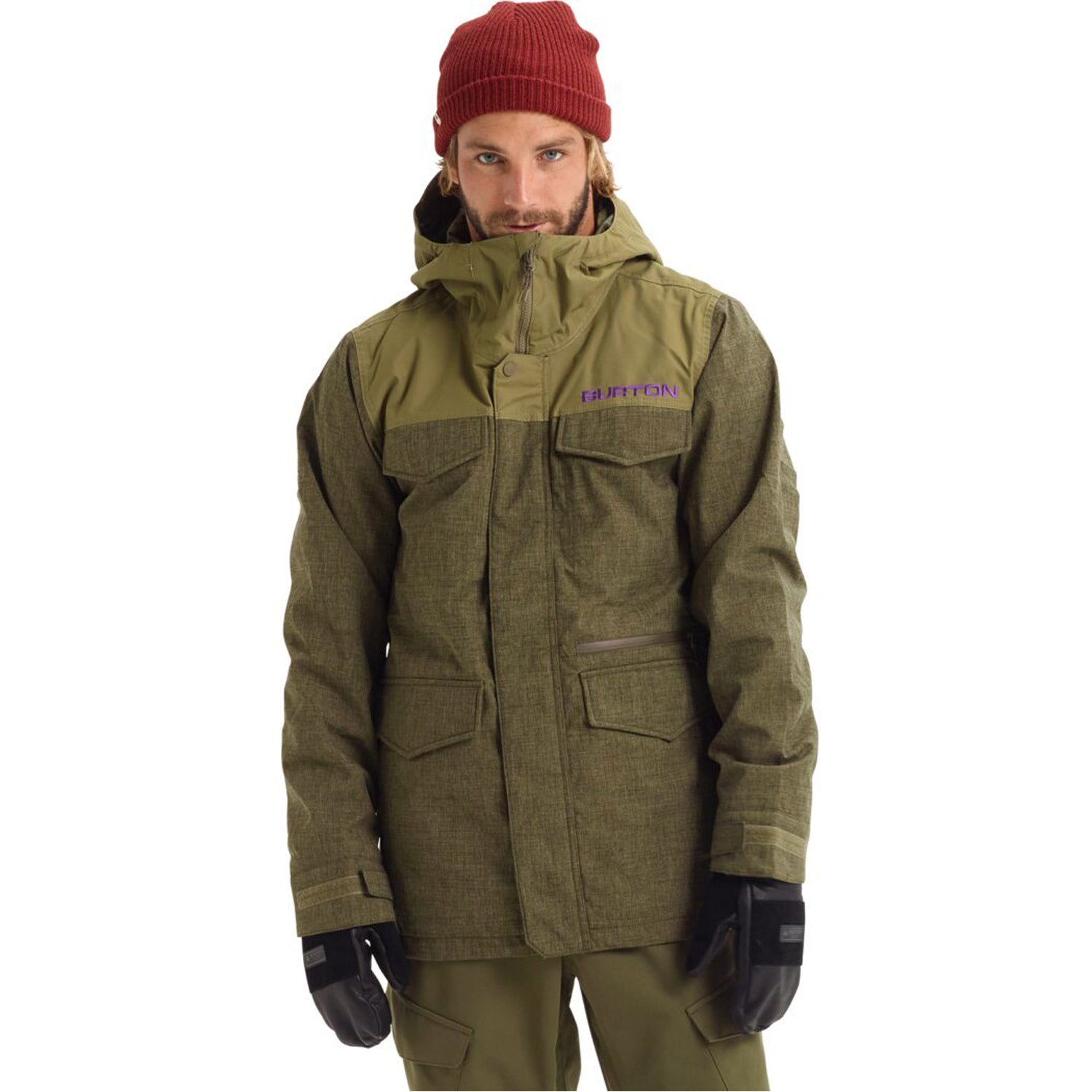 Burton Covert Snowboard Jacket 2020 Keef Heather/Martini Olive